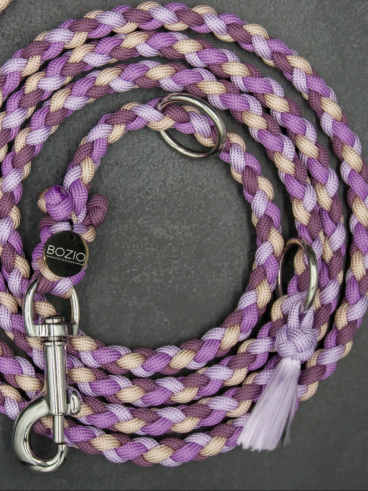 BASIC Mini Leine • Frühling 4 • Lila & Cream