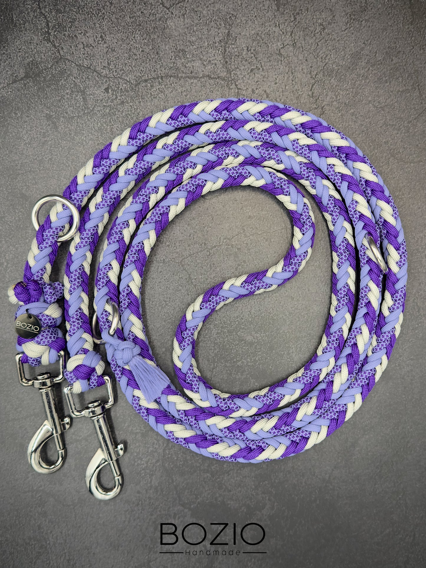 39. FIRST IMPRESSION & HERRINGBONE Halsband & Leine im Set