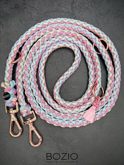 15. EXPLOSION & GAUCHO Halsband & Leine im Set