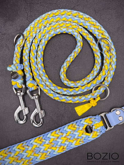 29. EXPLOSION & GAUCHO Halsband & Leine im Set