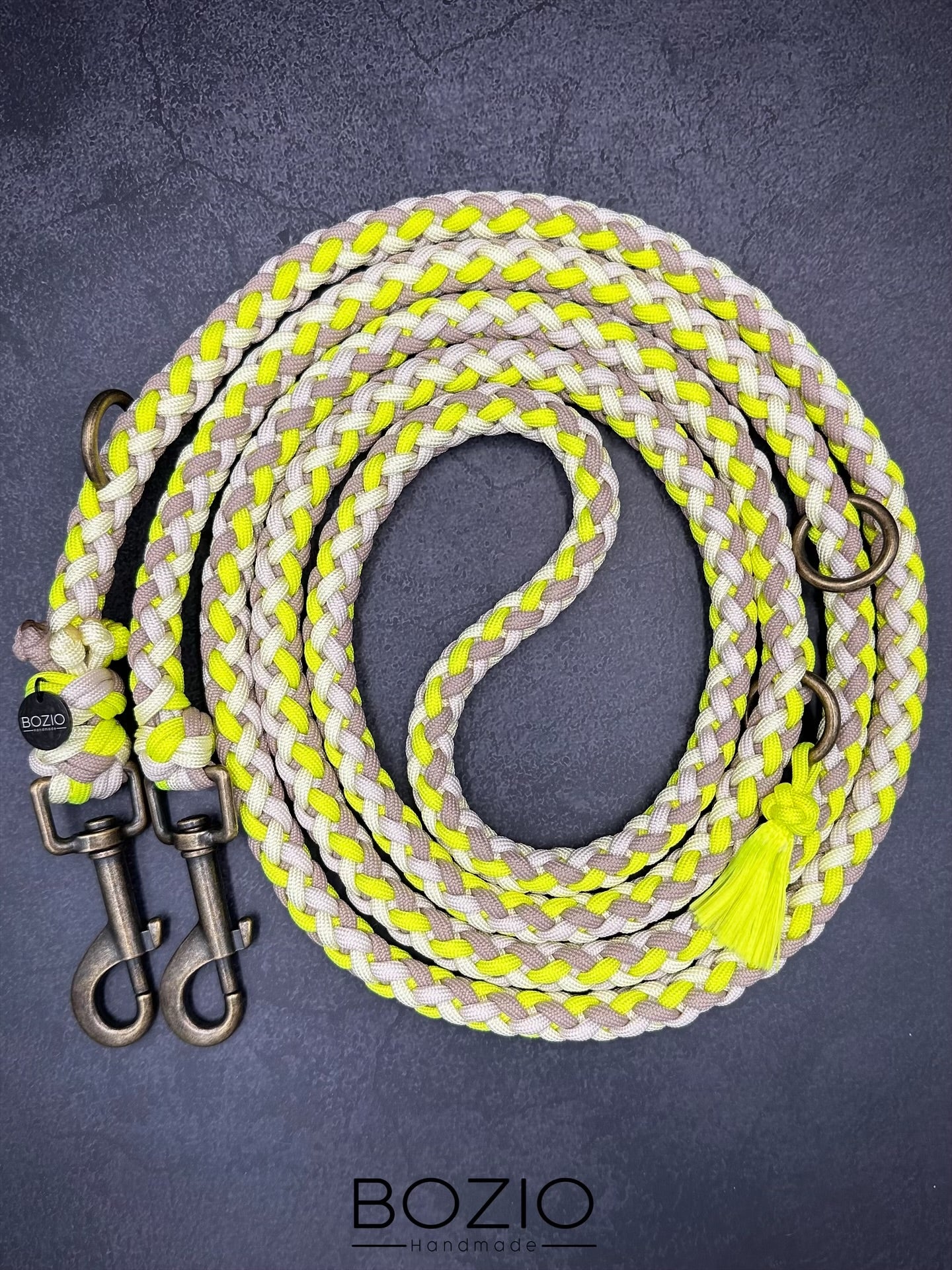 34. CHEVRON & GAUCHO Halsband & Leine im Set