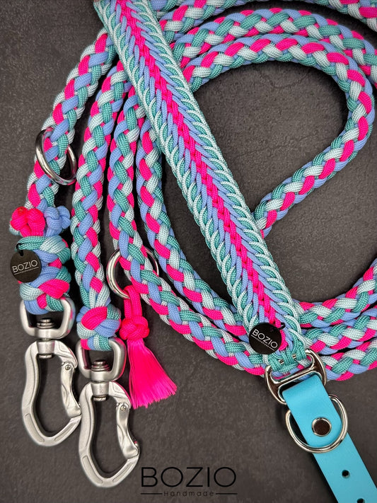 28. MOONSHINE Mini & GAUCHO Halsband & Leine im Set