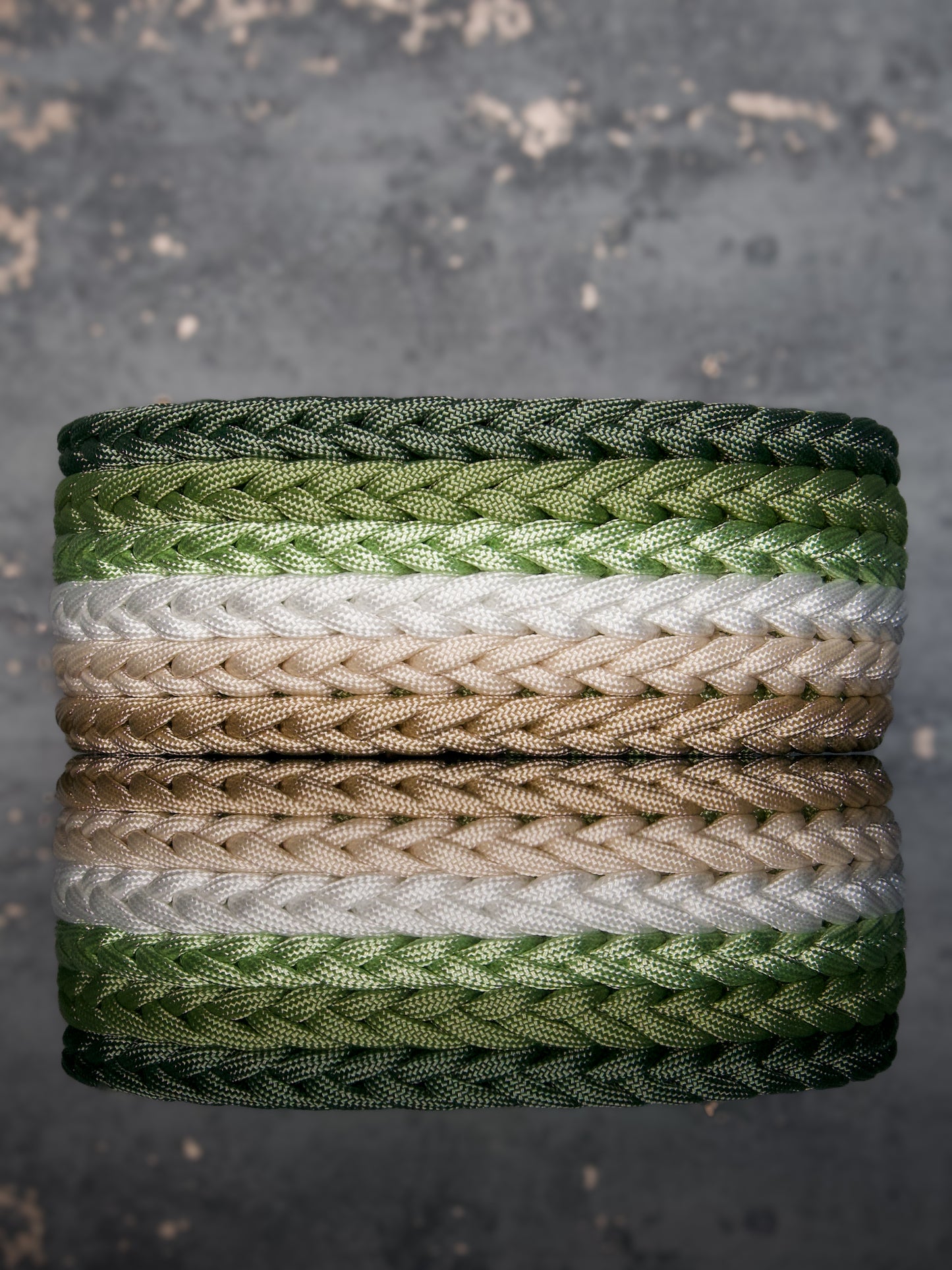 FANTASTIC 6 Halsband • Frühling 5 • Grün & Cream