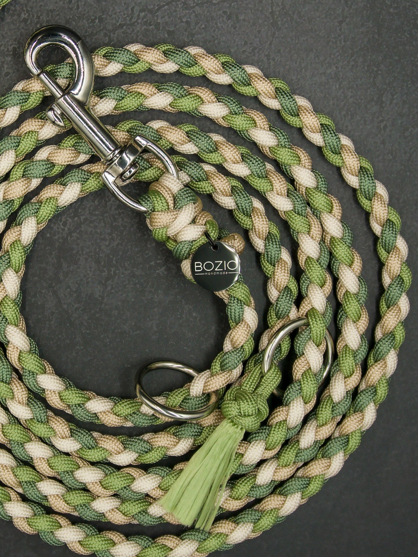 BASIC Mini Leine • Frühling 3 • Grün & Cream