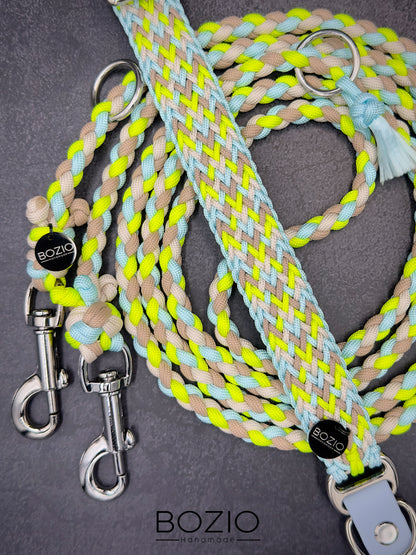 38. EXPLOSION Mini & BASIC Mini Halsband & Leine im Set