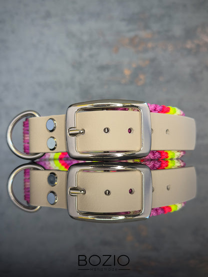 47. CHEVRON & GAUCHO Halsband & Leine im Set