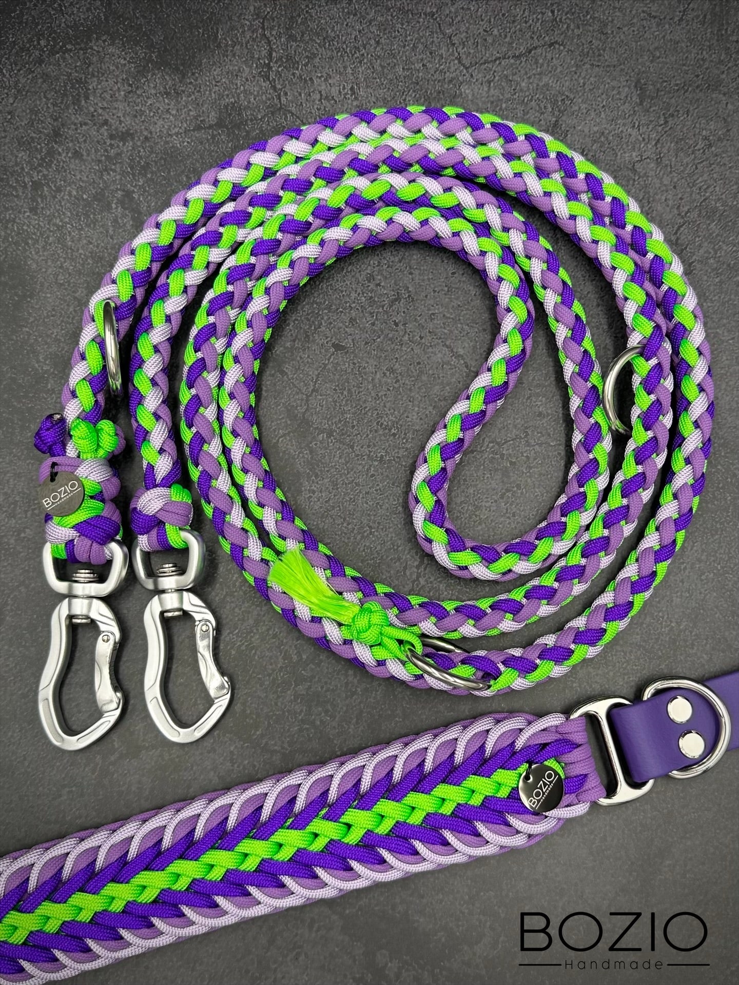 27. MOONSHINE & GAUCHO Halsband & Leine im Set