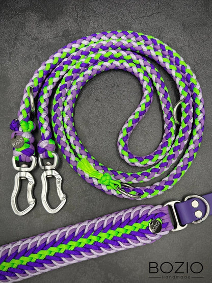 27. MOONSHINE & GAUCHO Halsband & Leine im Set