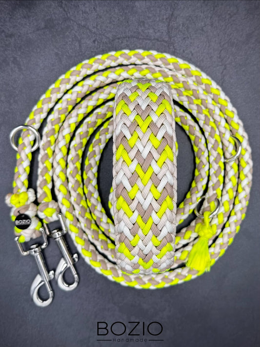 24. EXPLOSION & GAUCHO Halsband & Leine im Set