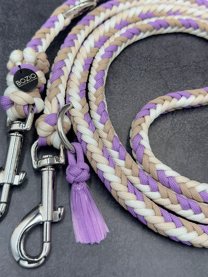 40. WELLENBENNO & HERRINGBONE Halsband & Leine im Set