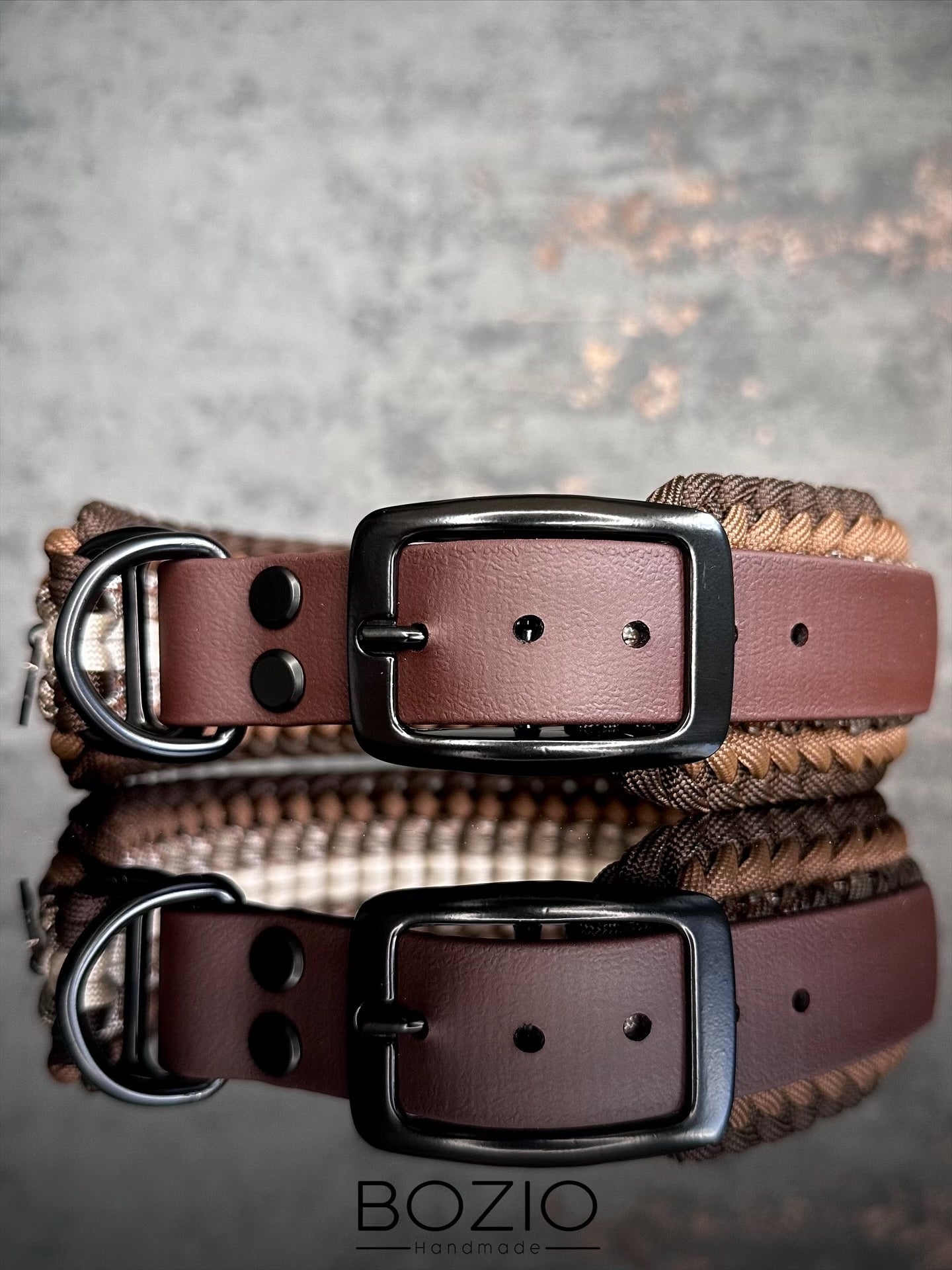 13. UNICORN TAIL & GAUCHO Halsband & Leine im Set