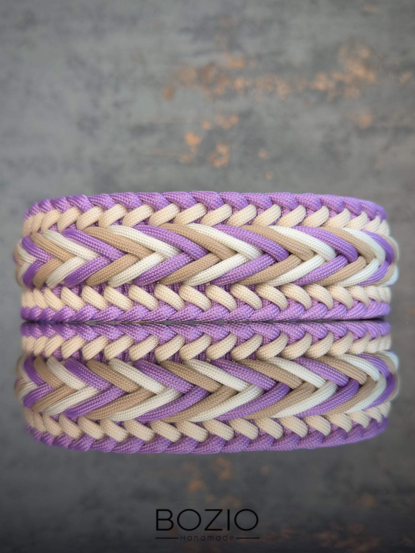 40. WELLENBENNO & HERRINGBONE Halsband & Leine im Set