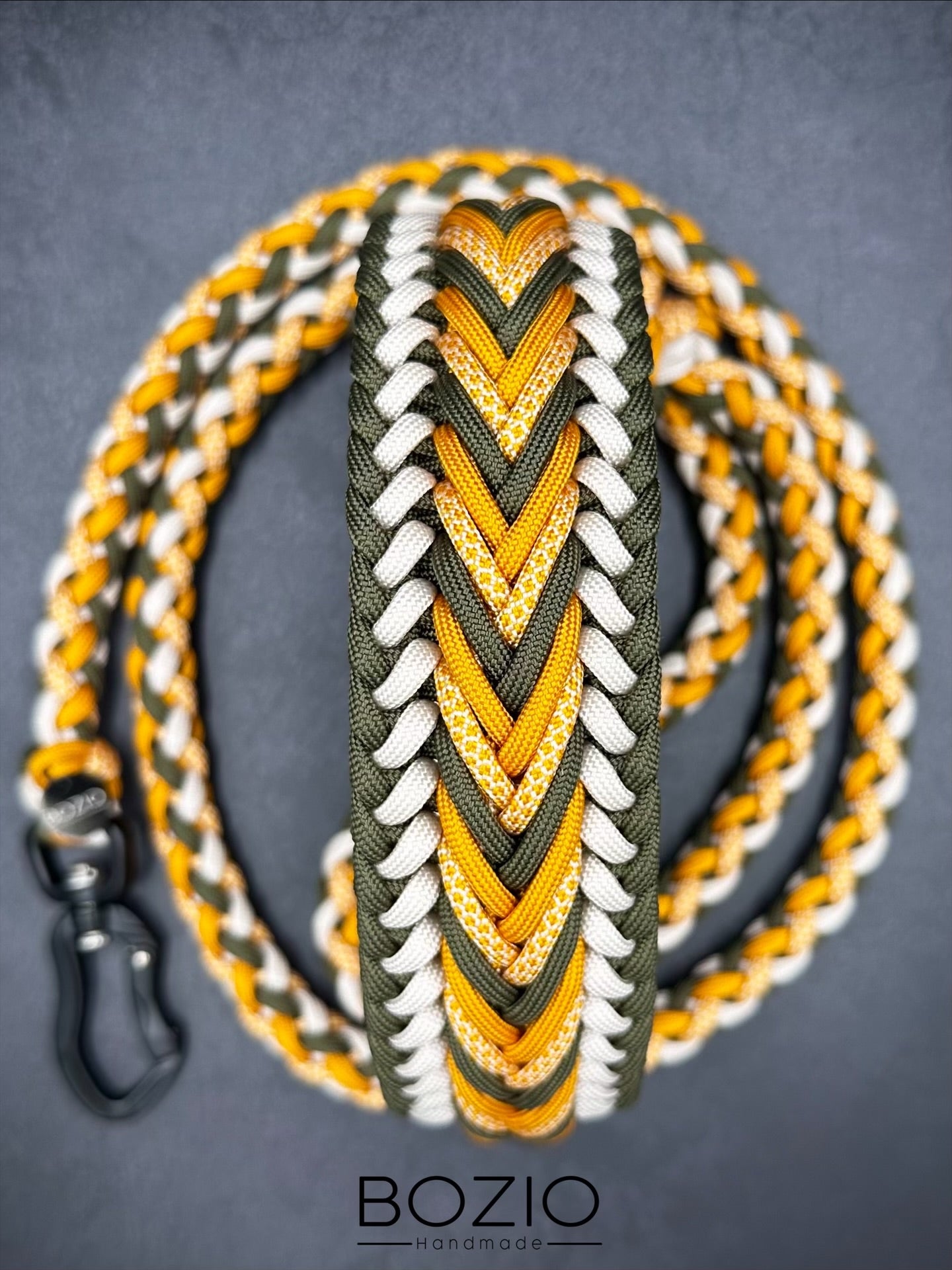 12. WELLENBENNO & GAUCHO Halsband & Leine im Set